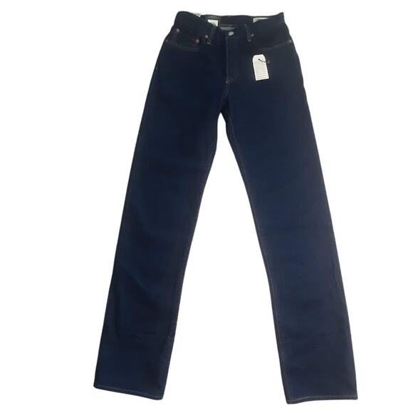 Levi’s Premium 501 ’90s Selvedge Jeans Women’s 26x36 Dark Wash NWT - Picture 1 of 6